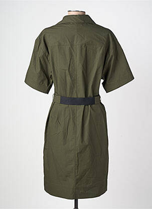 Rochie midi mâneci scurte mâneci scurte verde GERARD DAREL femeie