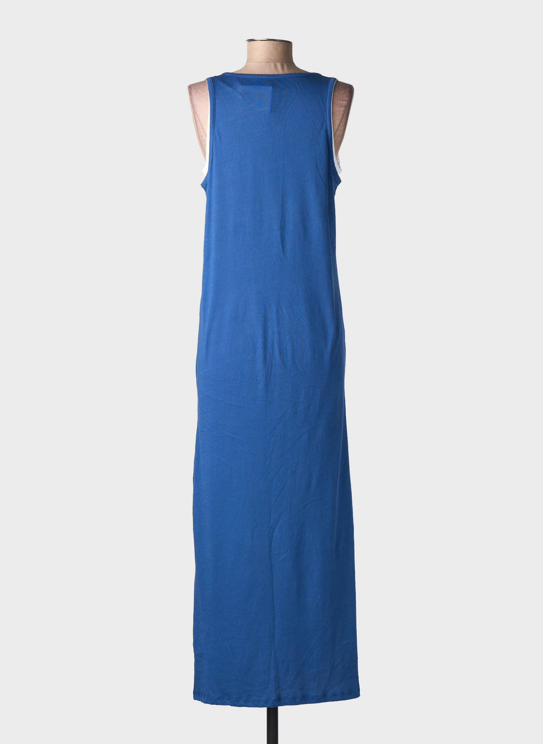 Rochie lungă fără mâneci fără mâneci albastru MAJESTIC FILATURES femeie