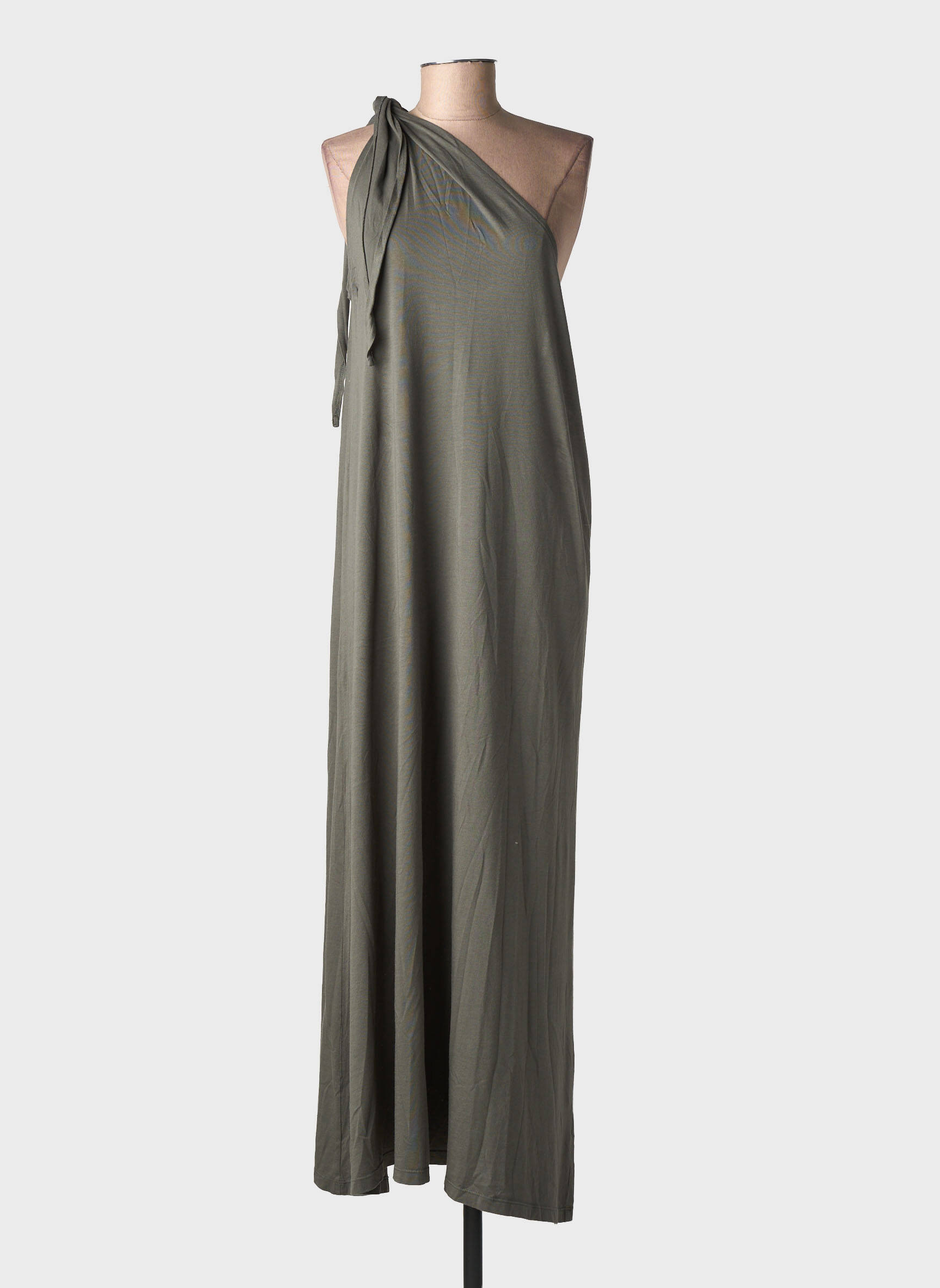 Rochie lungă fără mâneci fără mâneci verde DIEGA femeie