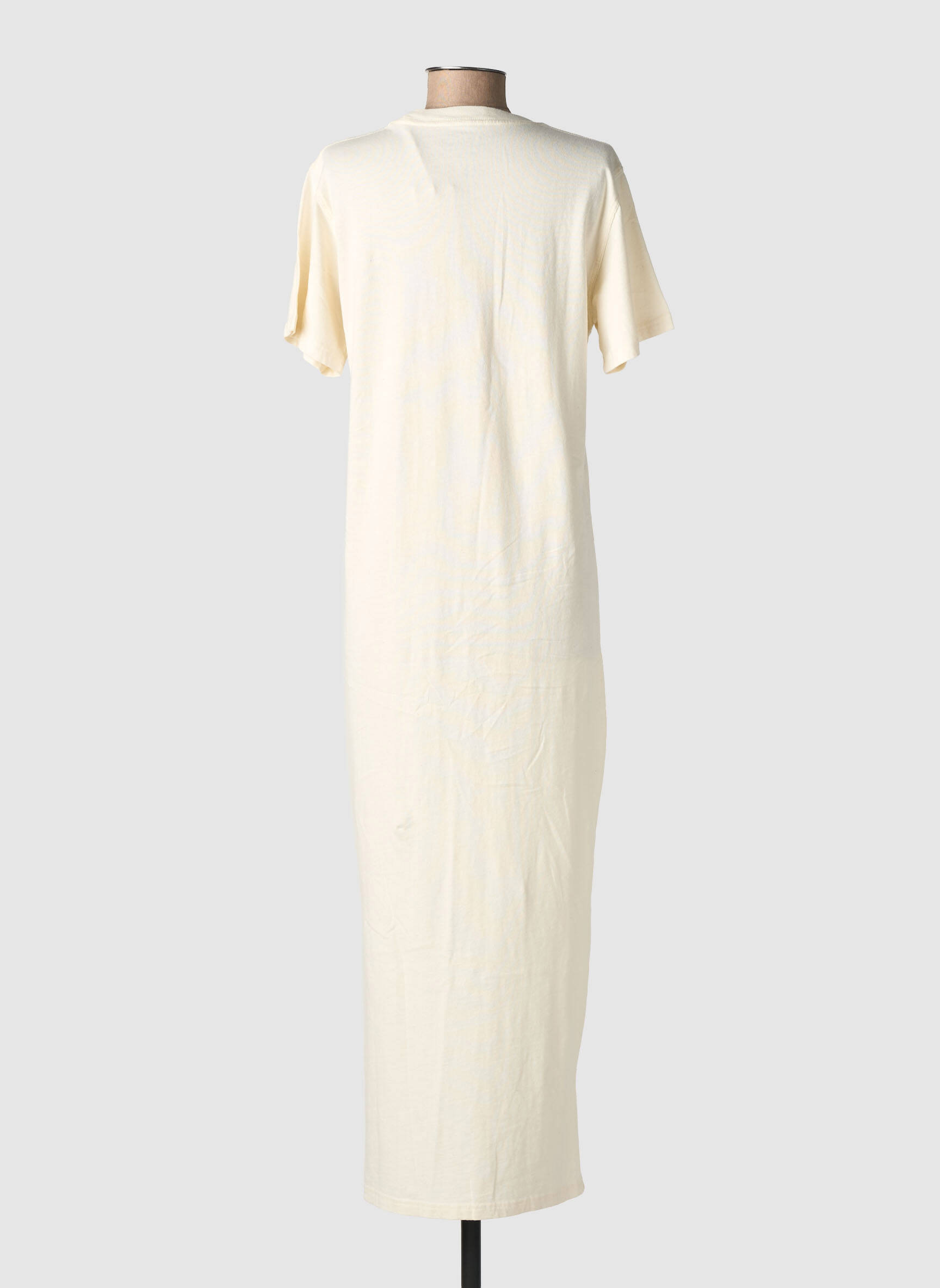Rochie lungă mâneci scurte mâneci scurte bej NEWTONE femeie