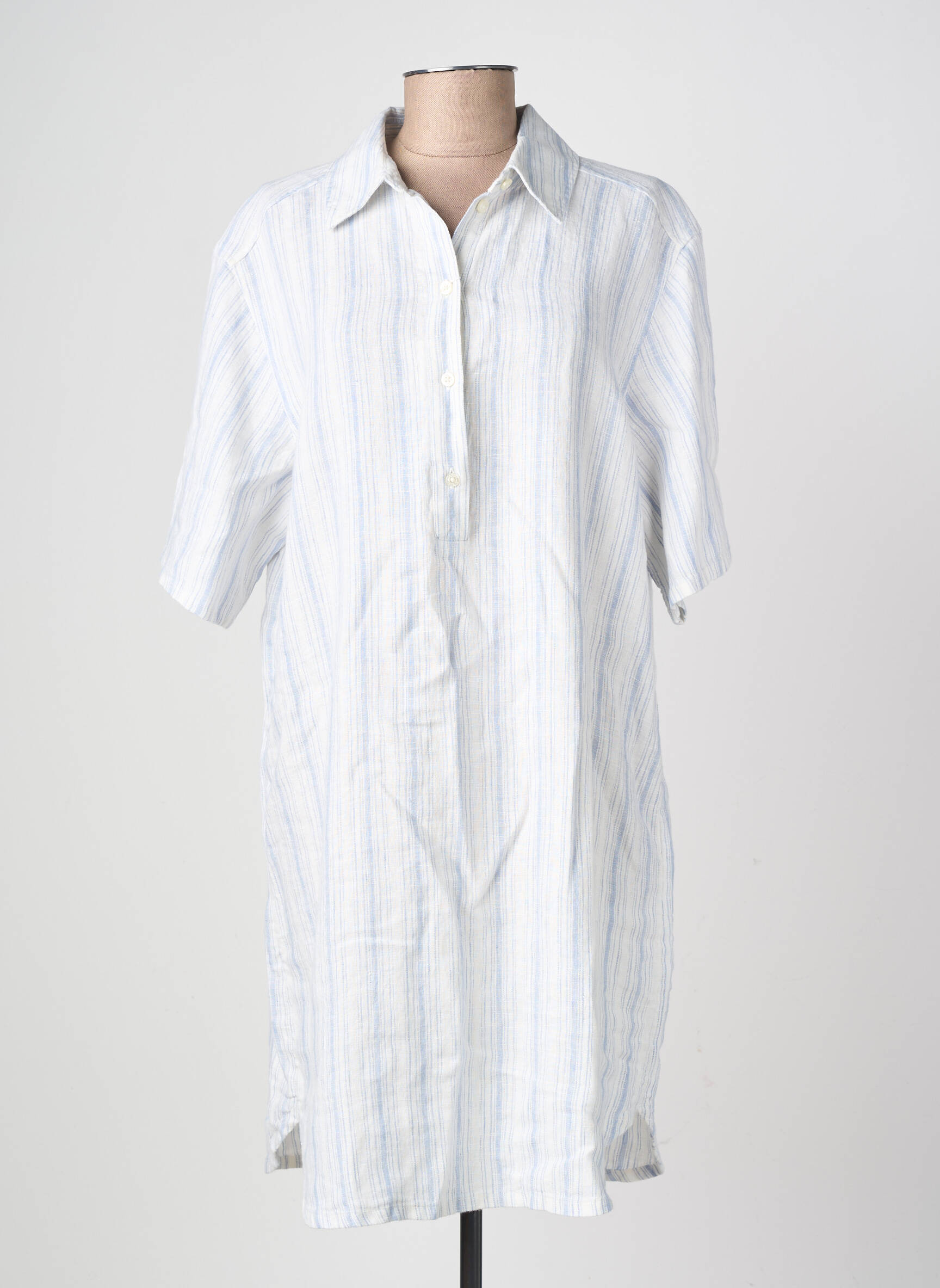 Rochie scurtă mâneci scurte mâneci scurte albastru SAMSOE & SAMSOE femeie