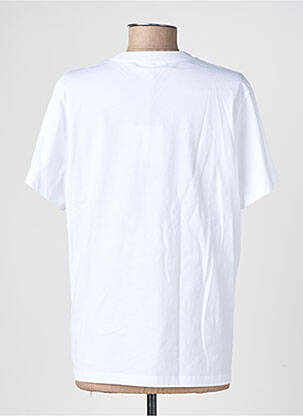 Tricou croială dreaptă mâneci scurte alb GANNI femeie