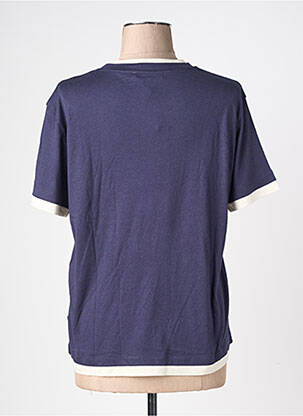 Tricou croială dreaptă mâneci scurte albastru GERARD DAREL femeie