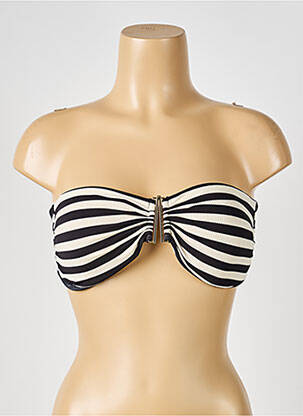 Sutien de costum de baie elasticitate top bentiță negru LA NOUVELLE femeie