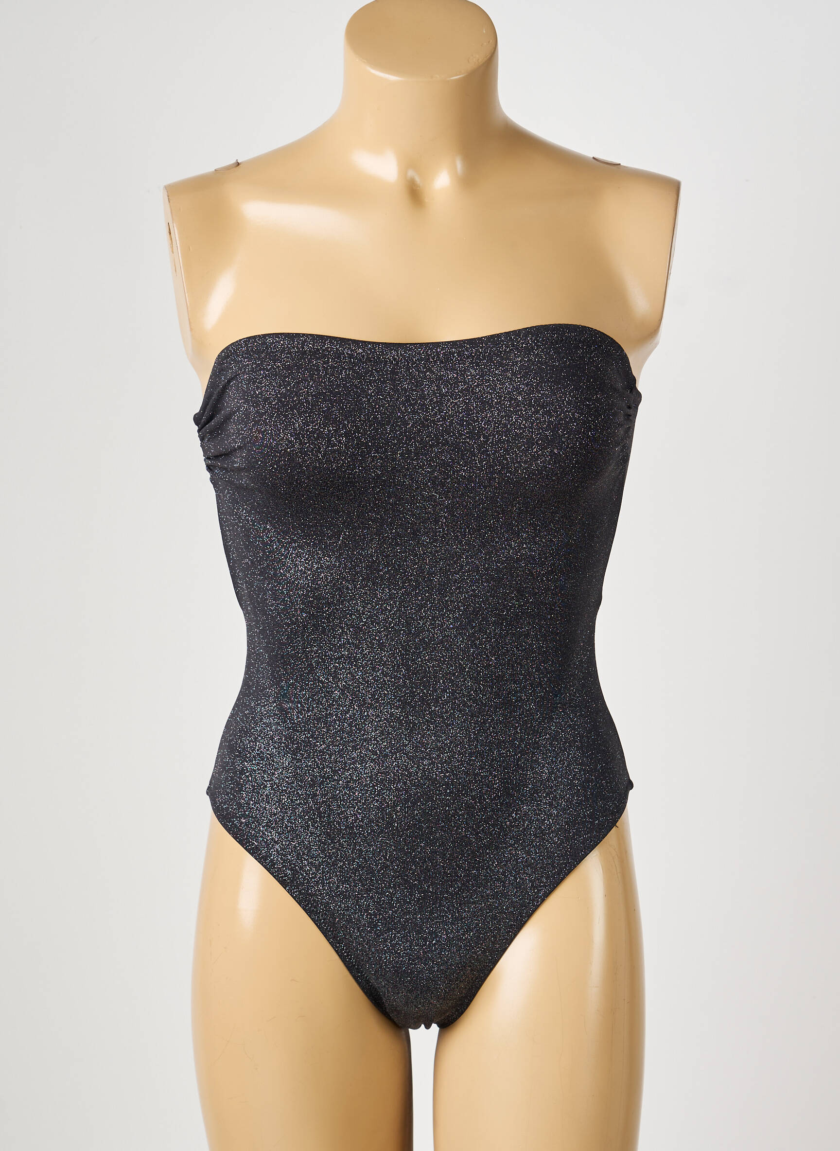 Costum de baie dintr-o singură piesă top bentiță top bentiță argintiu BELIZA femeie