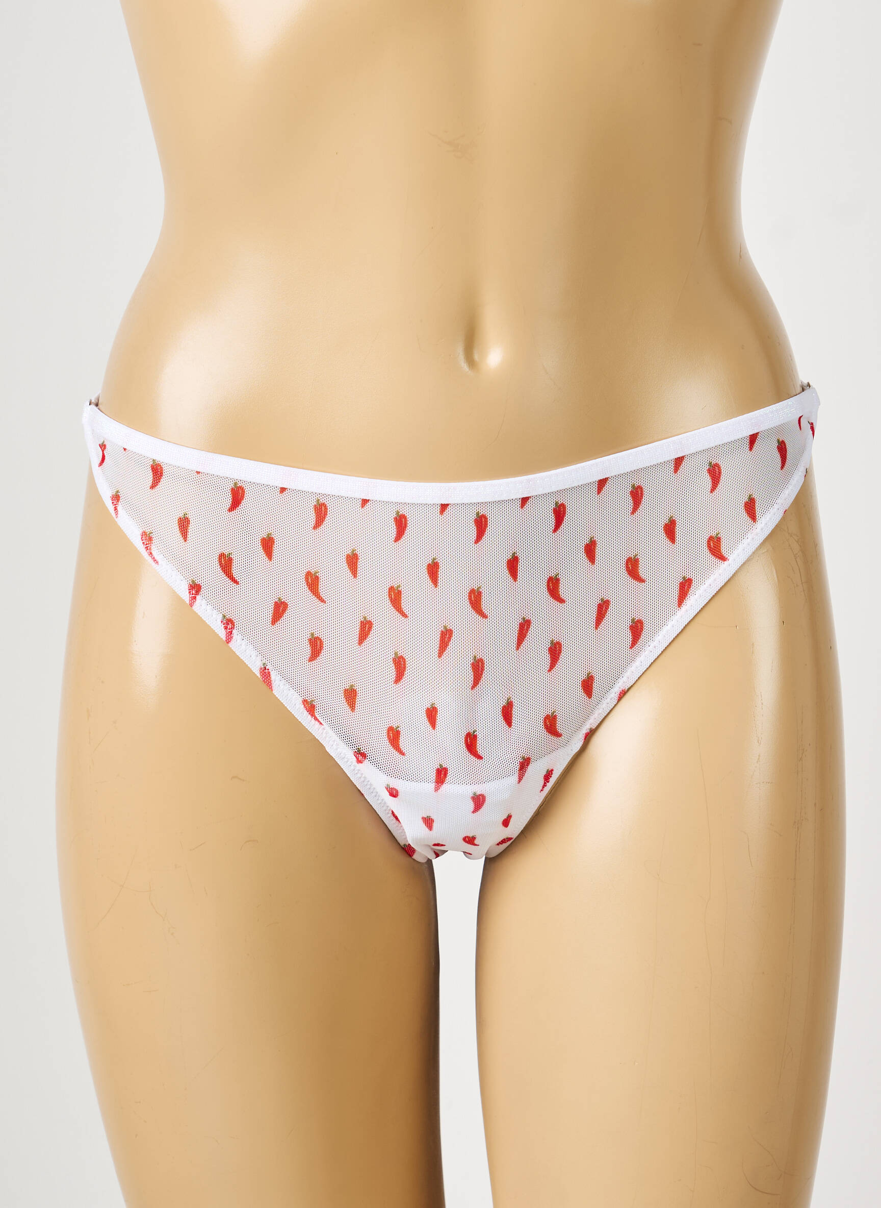 Tanga elasticitate alb LA NOUVELLE femeie