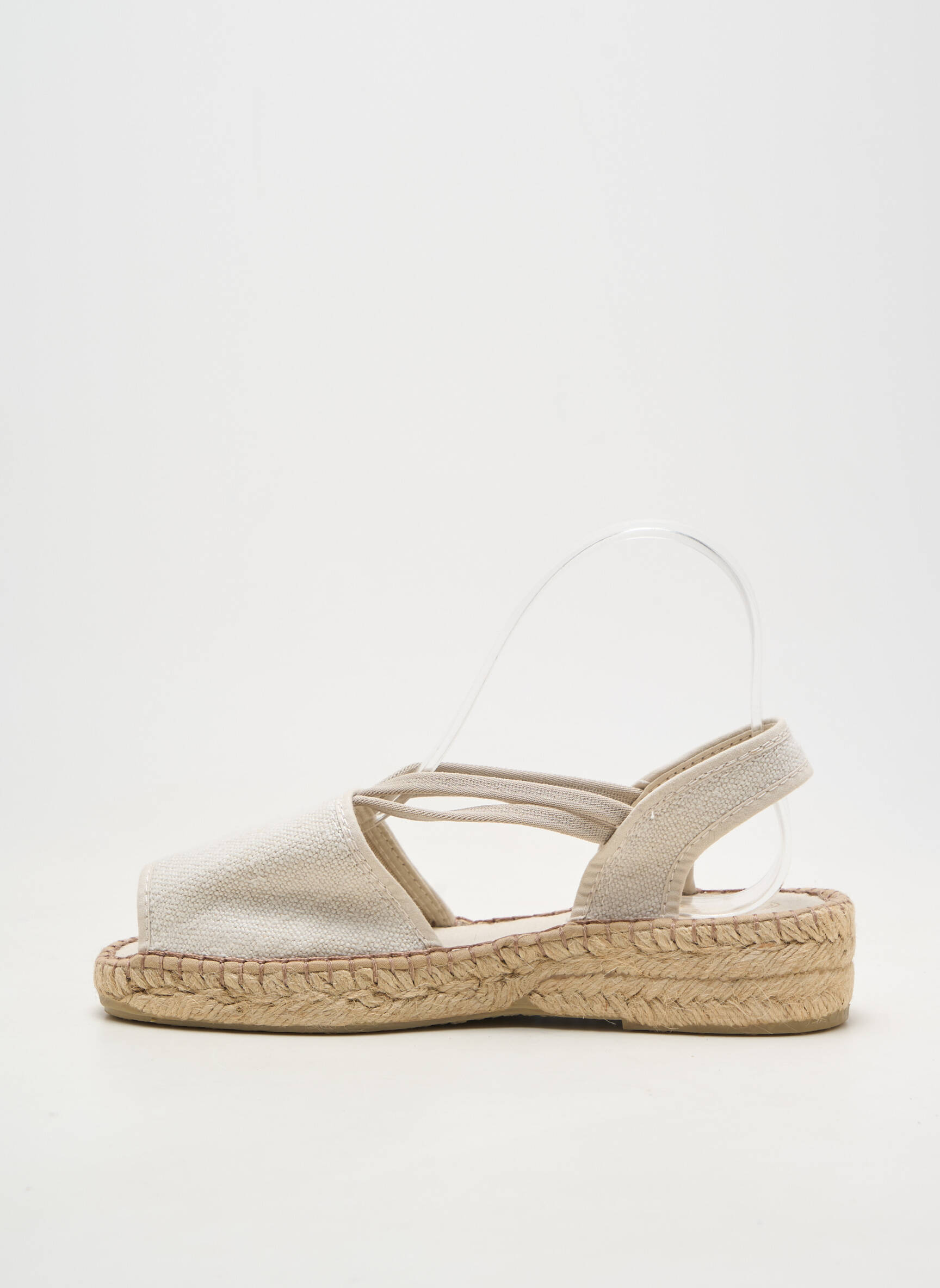 Espadrile toc plat până la 3 cm gri SEMELFLEX femeie