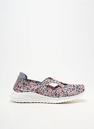 Adidași vârf rotund toc plat până la 3 cm gri ROCK SPRING femeie