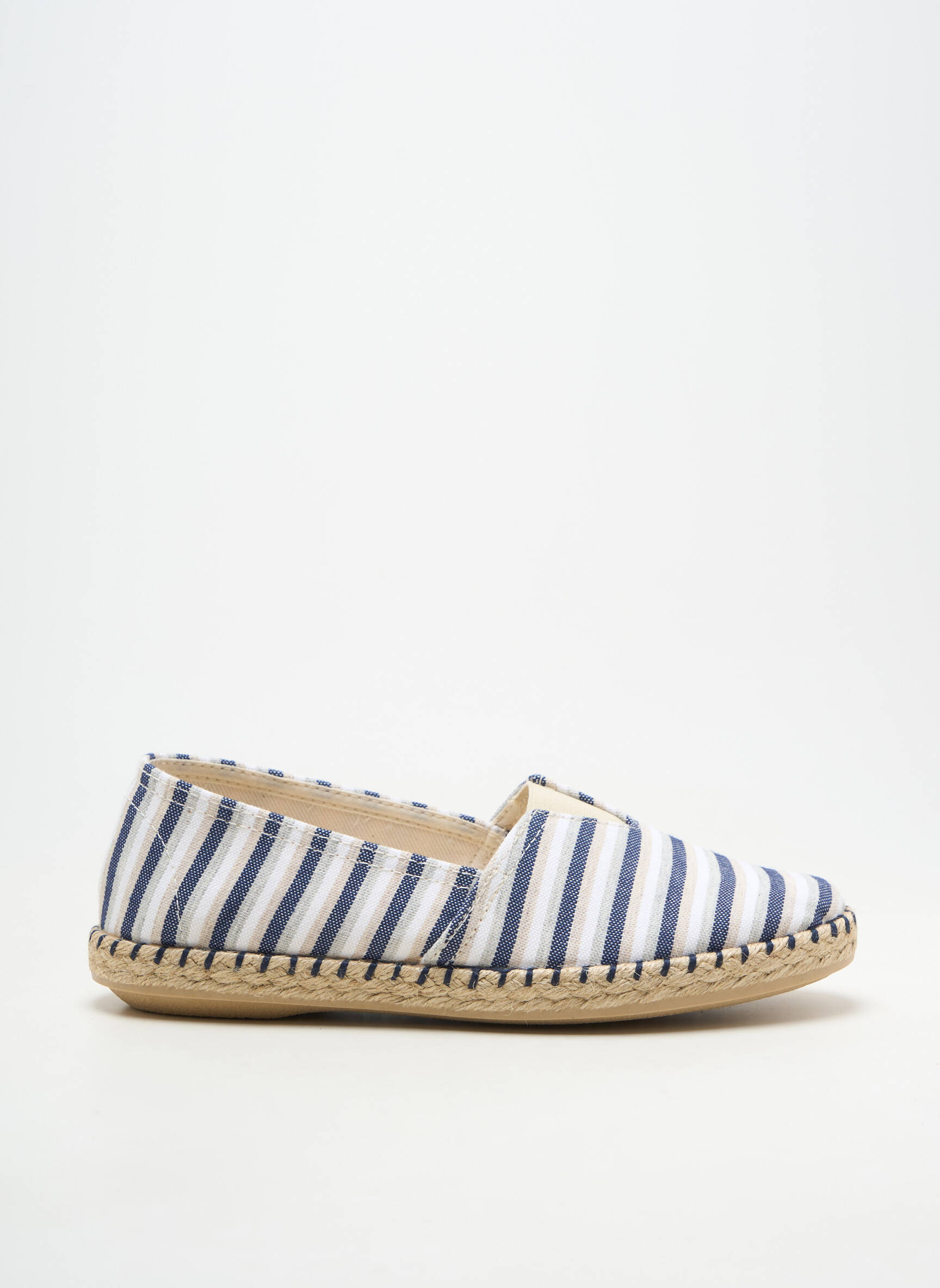 Espadrile vârf rotund toc plat până la 3 cm albastru SOIR ET MATIN femeie