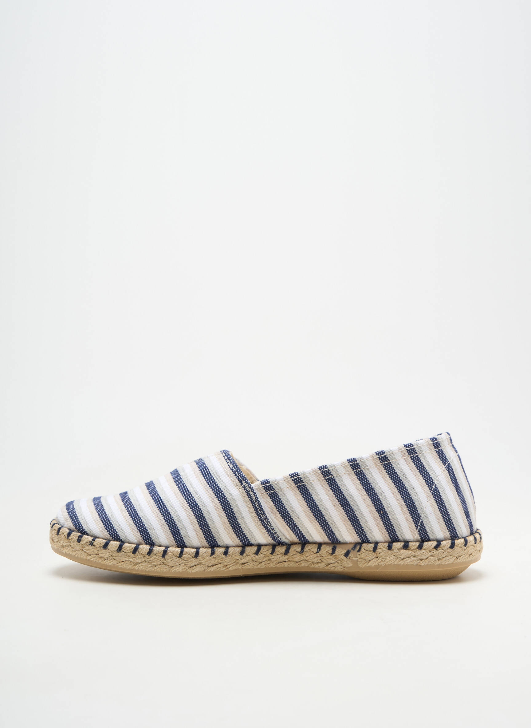 Espadrile vârf rotund toc plat până la 3 cm albastru SOIR ET MATIN femeie