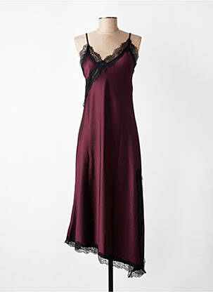 Rochie lungă bretele subțiri bretele subțiri violet IMPERIAL femeie