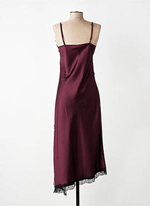 Rochie lungă bretele subțiri bretele subțiri violet IMPERIAL femeie