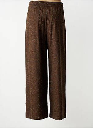 Pantalon larg buzunare mărime normală maro SEE U SOON femeie