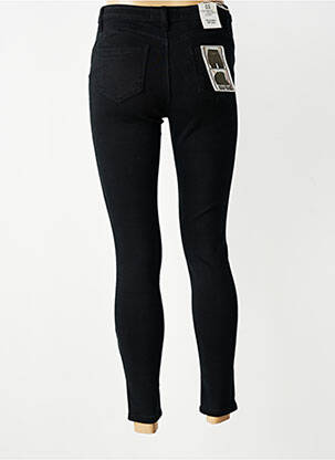Blugi skinny talie înaltă talie înaltă negru COLORFUL femeie