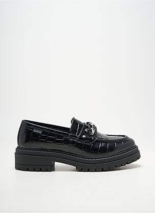 Mocasini material neted toc de 4 la 6 cm negru NERO GIARDINI femeie
