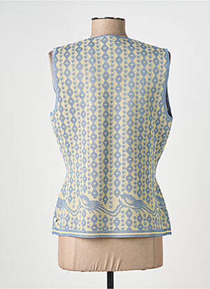 Vestă fără mâneci plasă fină albastru SCOTCH & SODA femeie