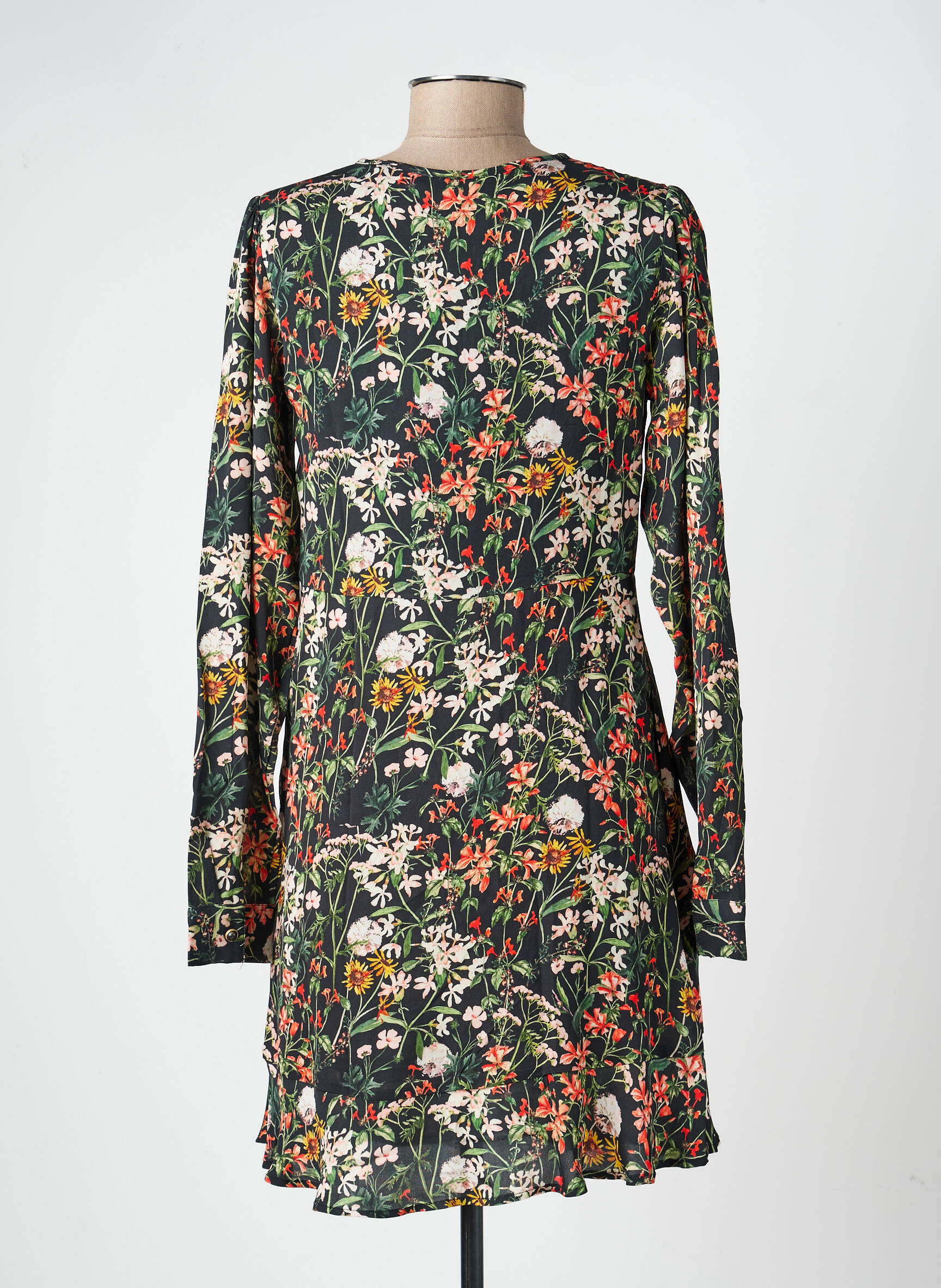 Rochie scurtă mâneci lungi mâneci lungi negru SCOTCH & SODA femeie
