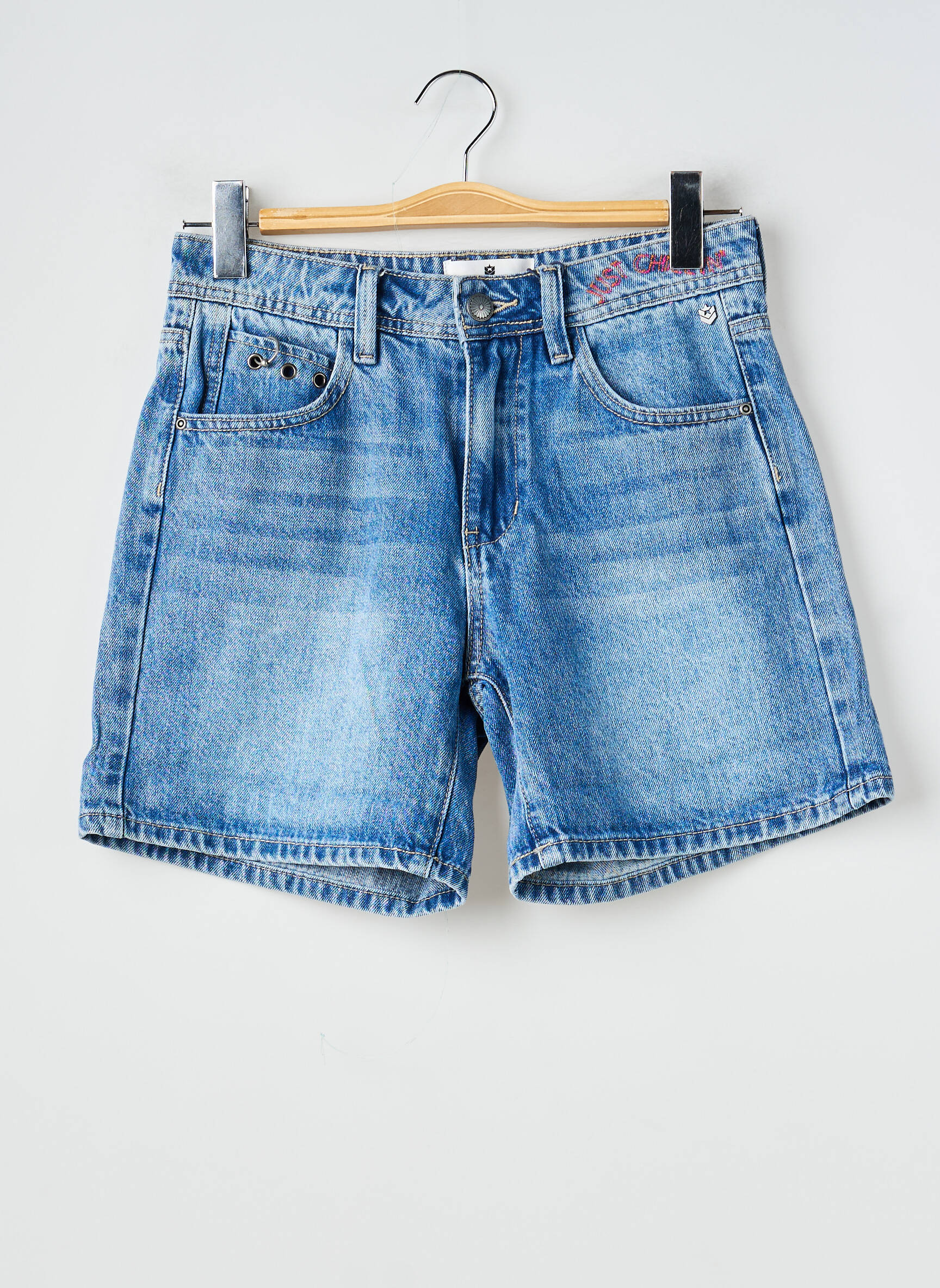 Șort țesătură denim mărime normală albastru FREEMAN T.PORTER femeie