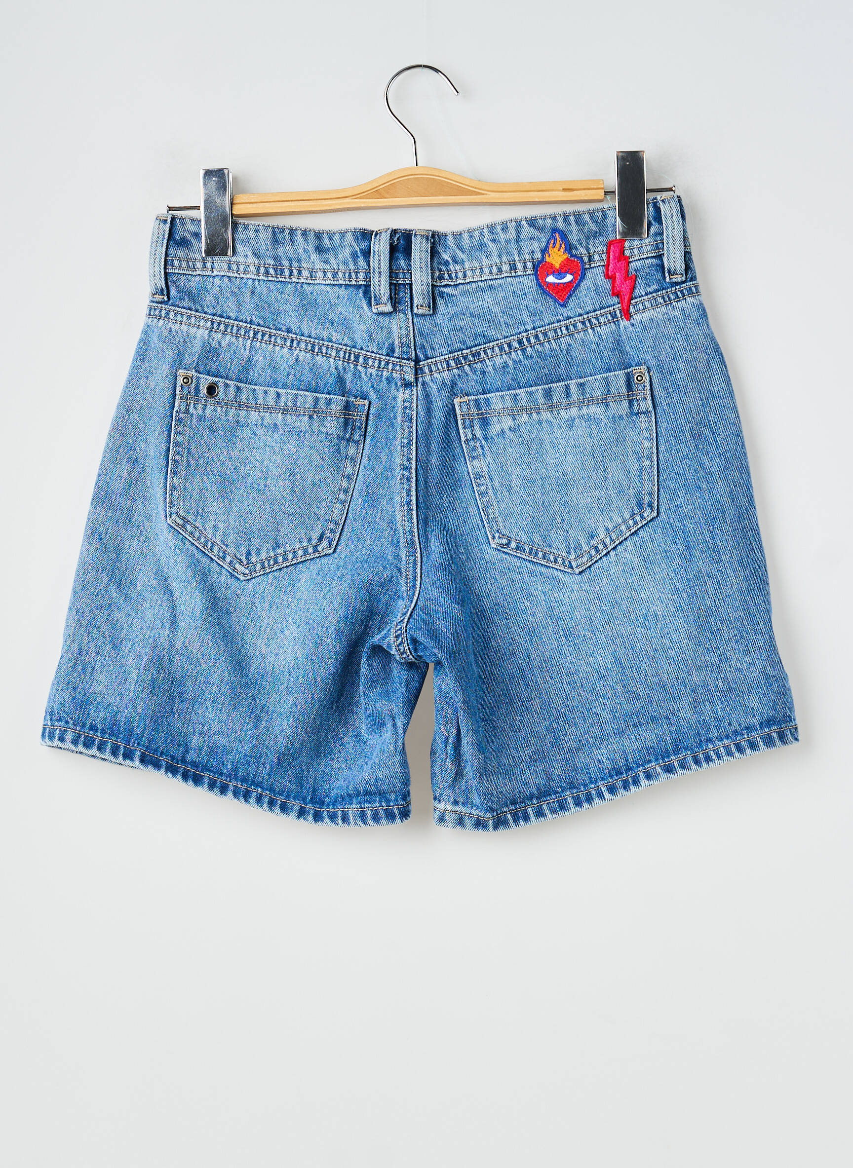 Șort țesătură denim mărime normală albastru FREEMAN T.PORTER femeie