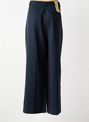 Pantalon larg țesătură crep talie înaltă albastru SCOTCH & SODA femeie