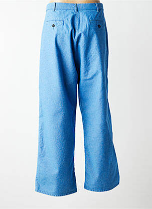 Pantalon drept talie cu cleme mărime normală albastru LEON & HARPER femeie