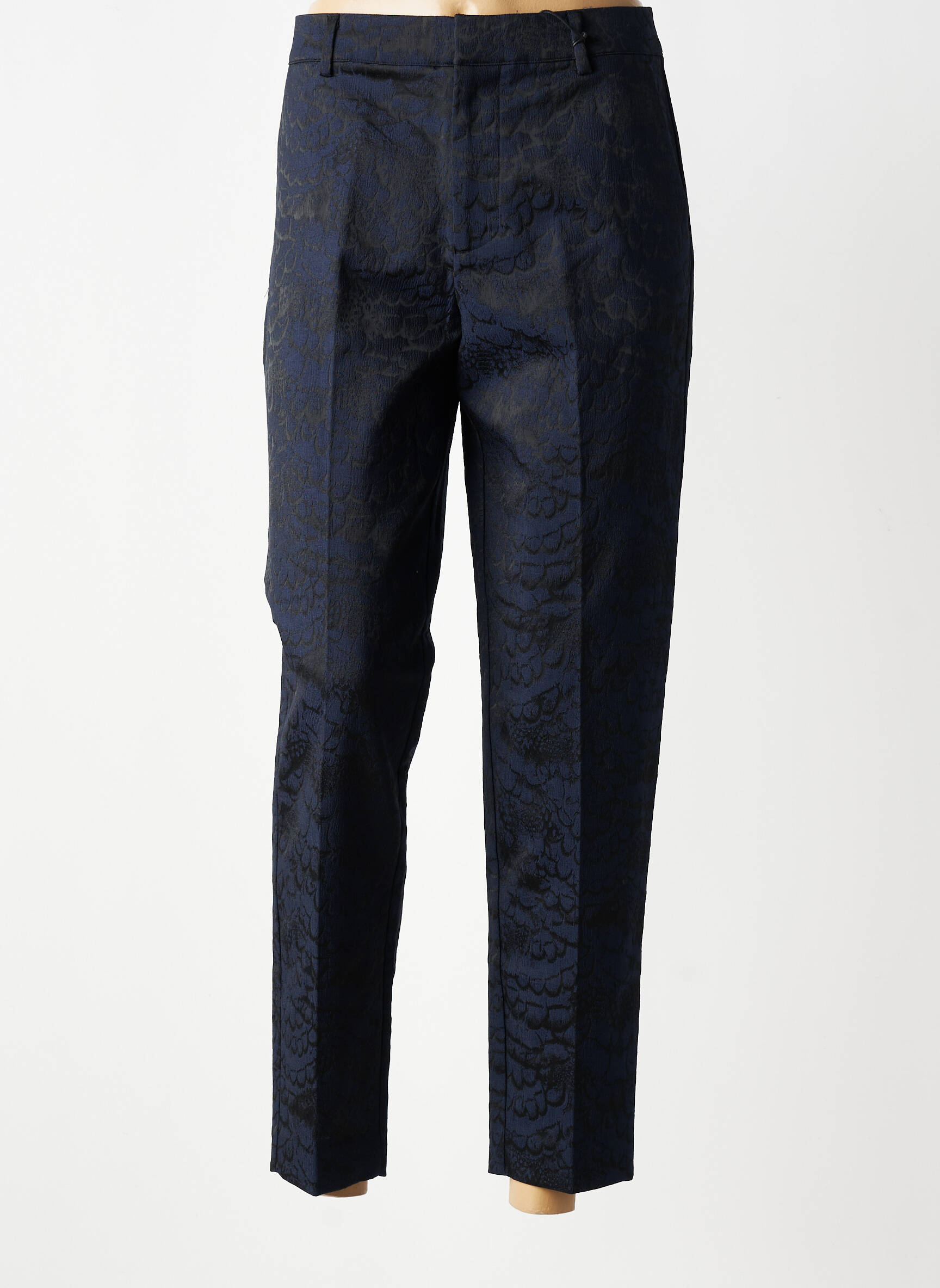 Pantalon 7/8 talie înaltă talie înaltă albastru SCOTCH & SODA femeie