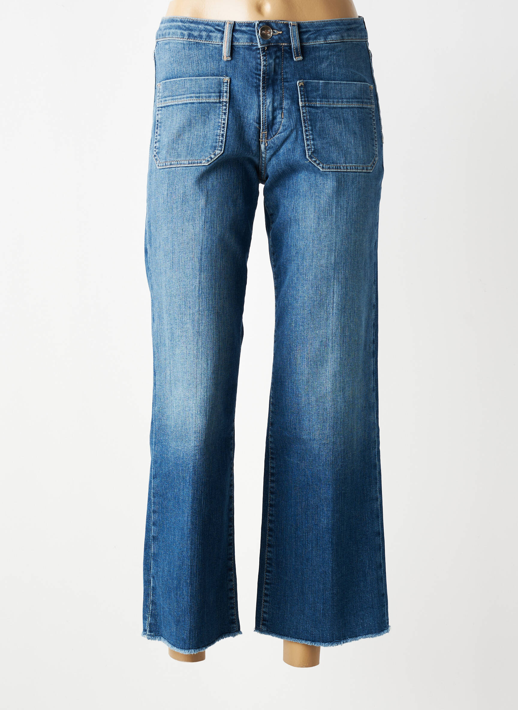Blugi bootcut talie înaltă talie înaltă albastru ISLOW femeie