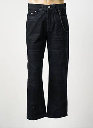 Pantalon drept elasticitate mărime normală negru TOMMY HILFIGER bărbat