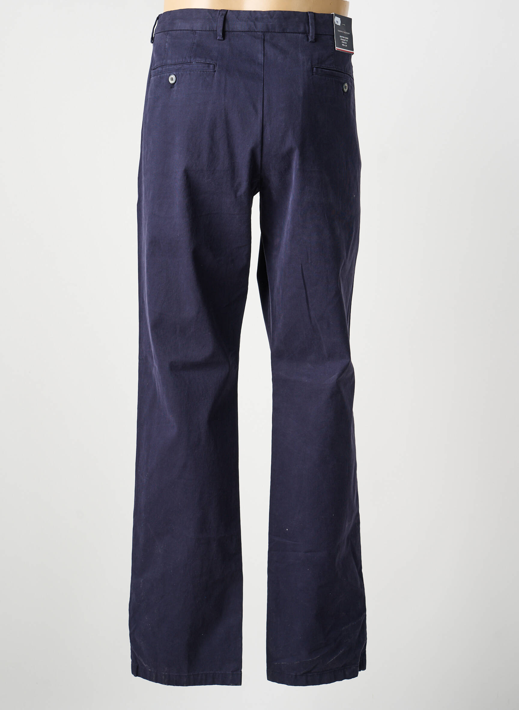 Pantalon chino elasticitate mărime normală albastru TOMMY HILFIGER bărbat
