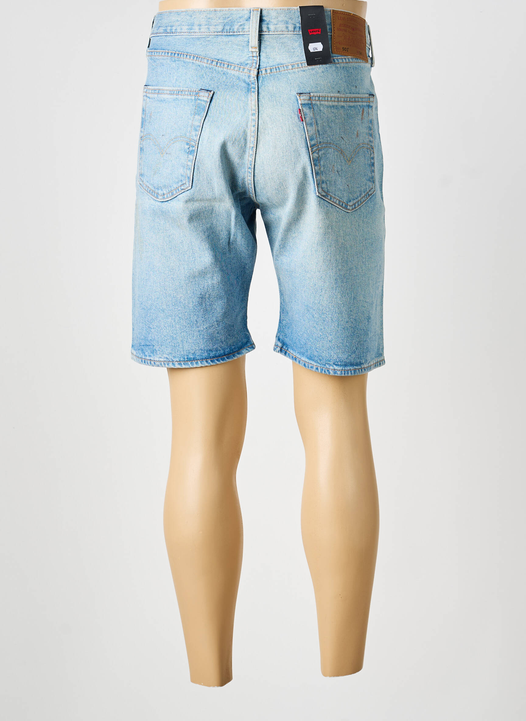 Bermudă țesătură denim mărime normală albastru LEVI'S bărbat