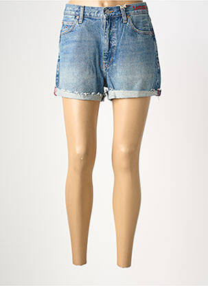 Șort țesătură denim mărime normală albastru TOMMY HILFIGER femeie