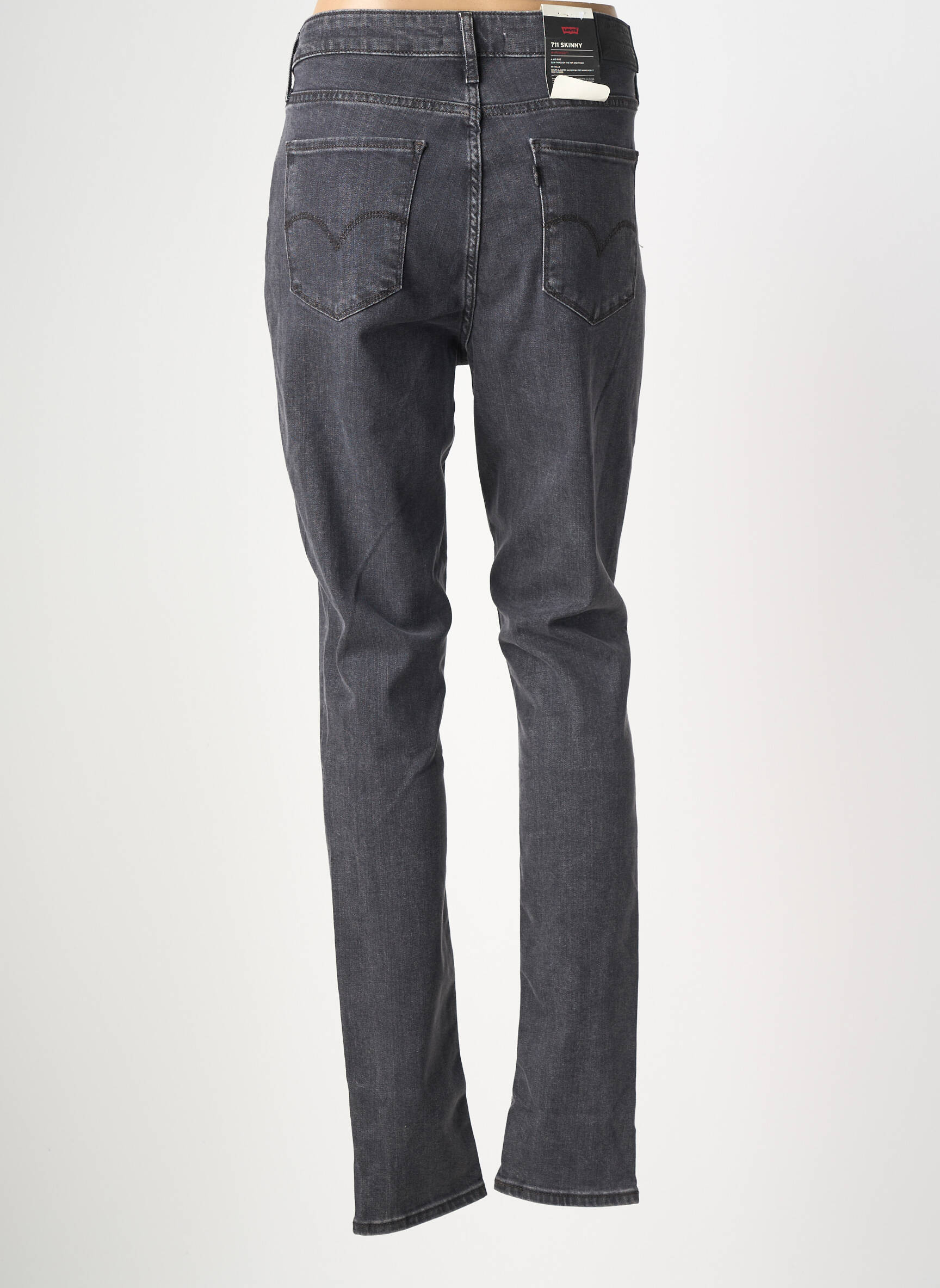 Blugi skinny mărime normală mărime normală negru LEVI'S femeie