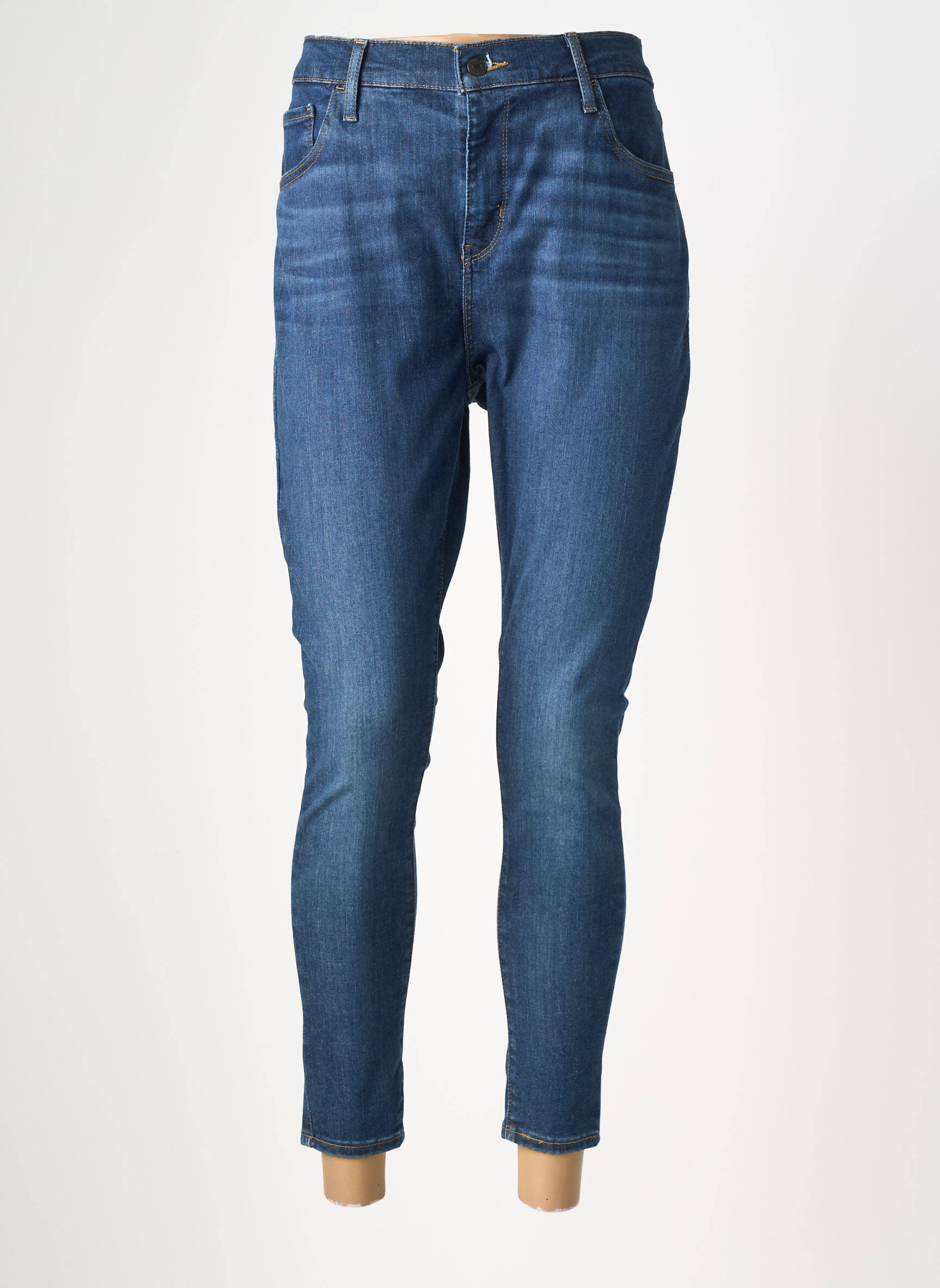 Blugi skinny talie înaltă talie înaltă albastru LEVI'S femeie
