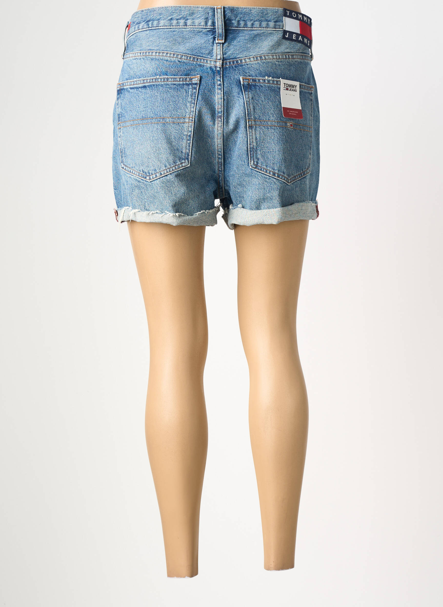 Șort țesătură denim mărime normală albastru TOMMY HILFIGER femeie
