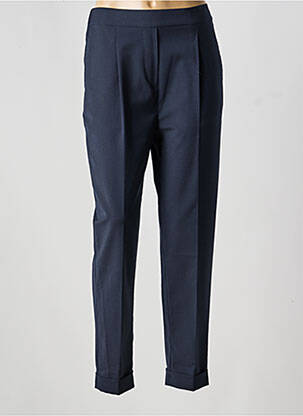 Pantalon slim talie elastică mărime normală albastru TOMMY HILFIGER femeie