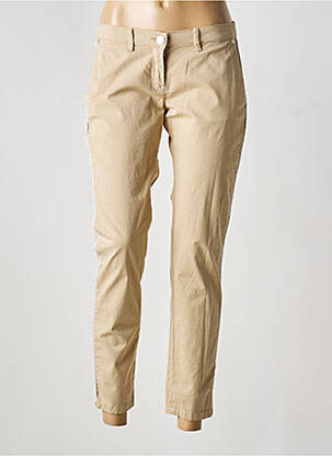 Pantalon chino elasticitate mărime normală bej TRUSSARDI JEANS femeie