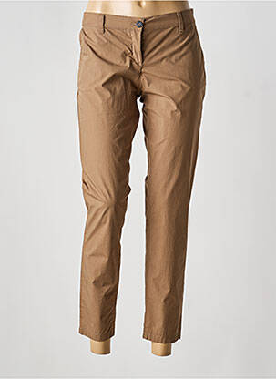 Pantalon chino elasticitate mărime normală maro TRUSSARDI JEANS femeie