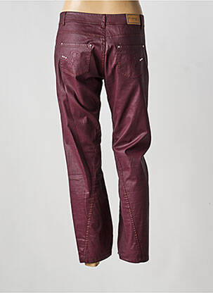 Pantalon drept elasticitate mărime normală violet ET COMPAGNIE femeie