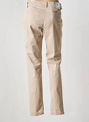 Pantalon chino țesătură poplin mărime normală bej TRUSSARDI JEANS femeie