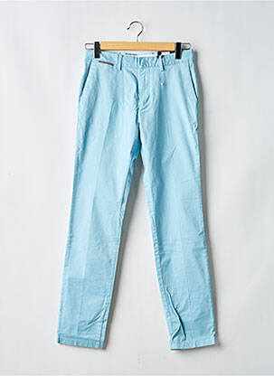 Pantalon chino închidere cu fermoar sub clapetă cu cârlig mărime normală albastru TOMMY HILFIGER bărbat