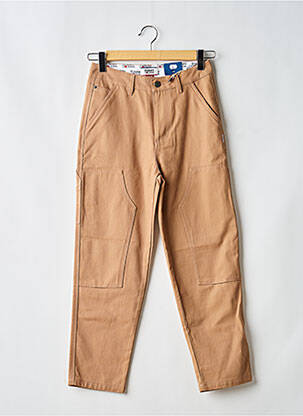 Pantalon drept elasticitate mărime normală maro TOMMY HILFIGER bărbat