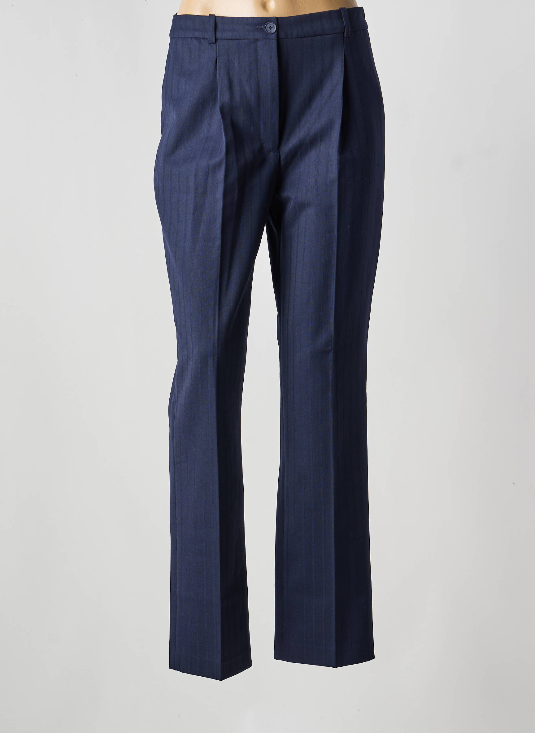 Pantalon drept elasticitate mărime normală albastru LACOSTE femeie