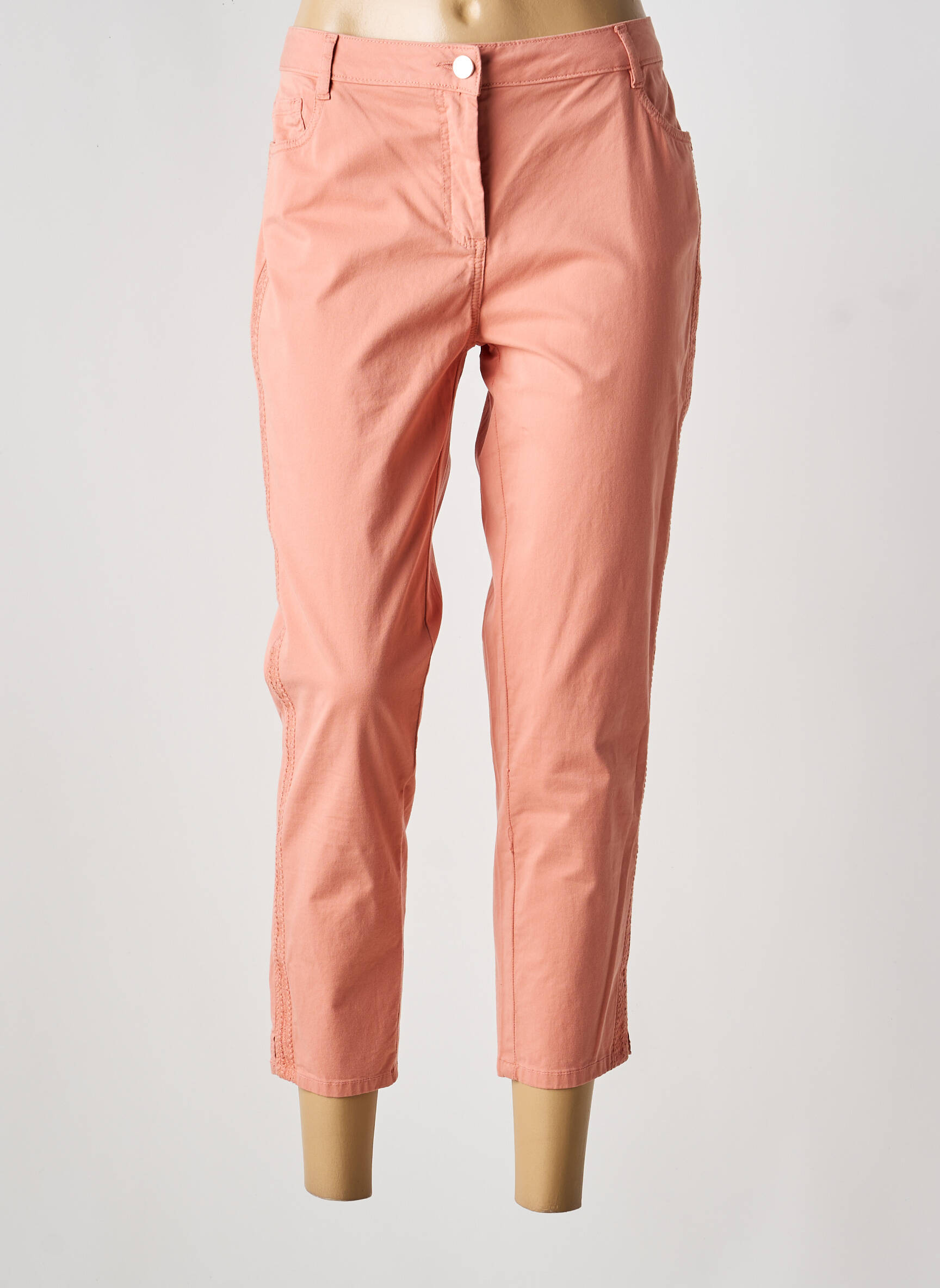 Pantalon 7/8 elasticitate mărime normală roz FUEGO WOMAN femeie