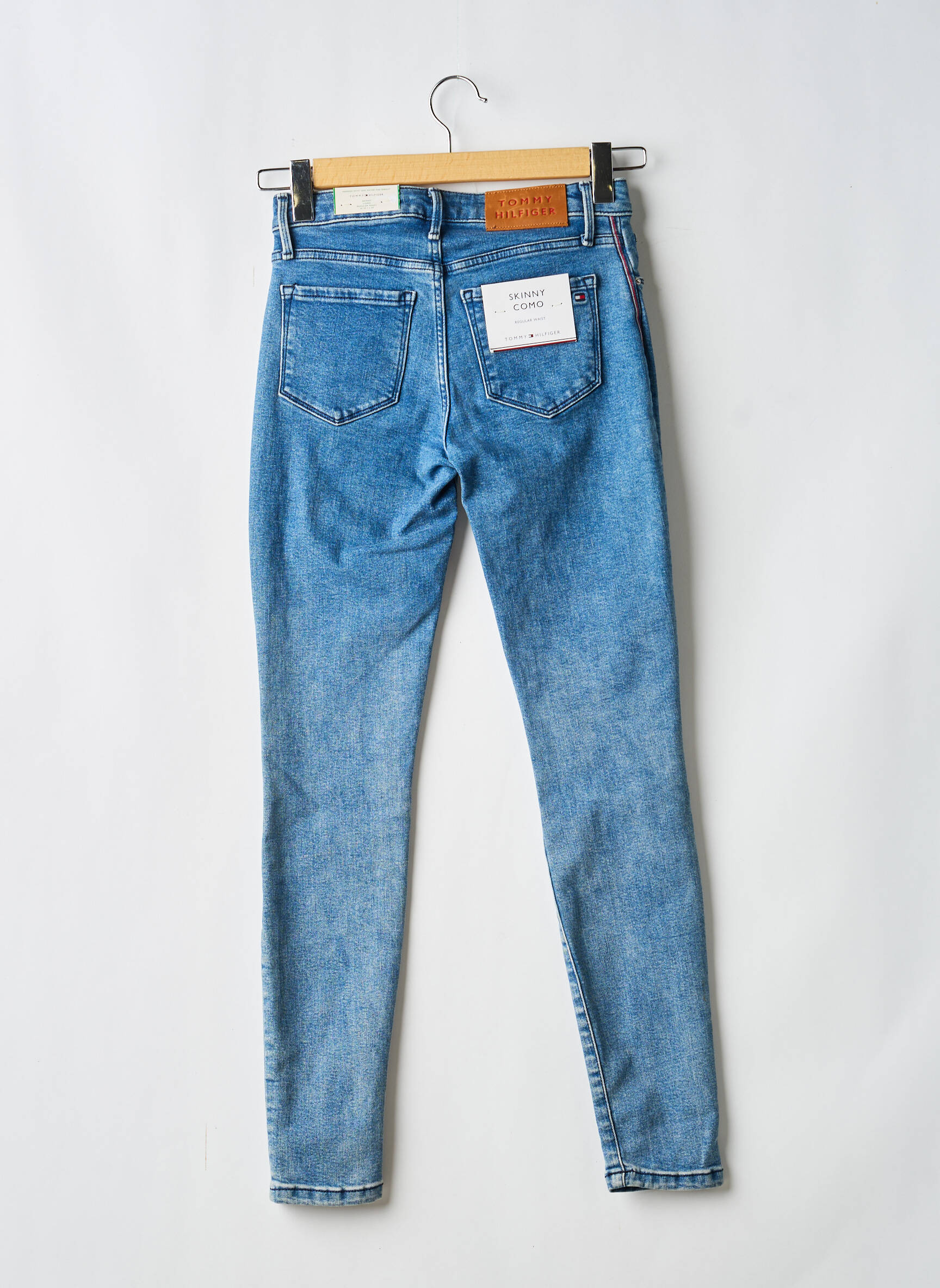 Blugi skinny mărime normală mărime normală albastru TOMMY HILFIGER femeie