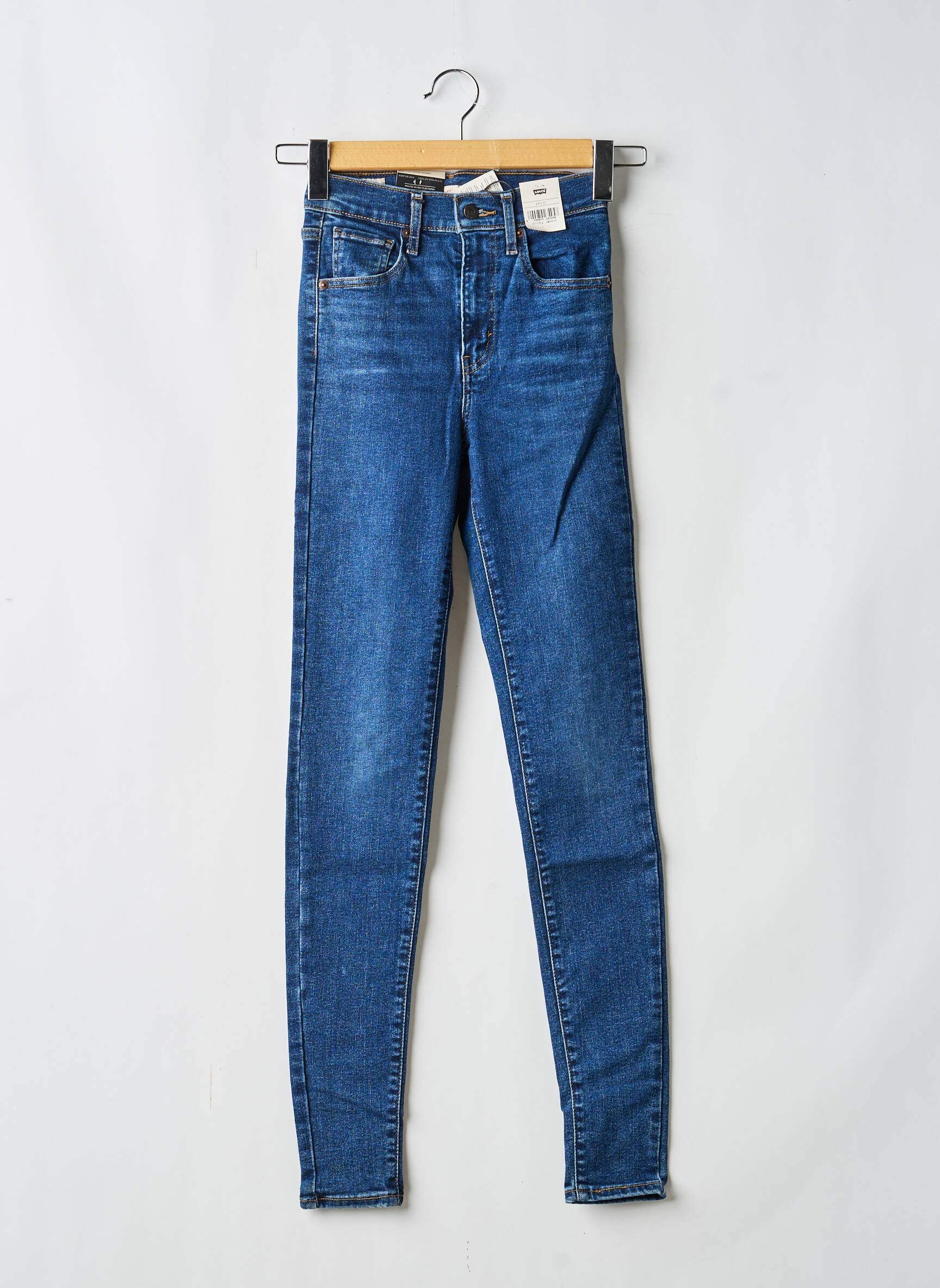 Blugi skinny mărime normală mărime normală albastru LEVI'S femeie