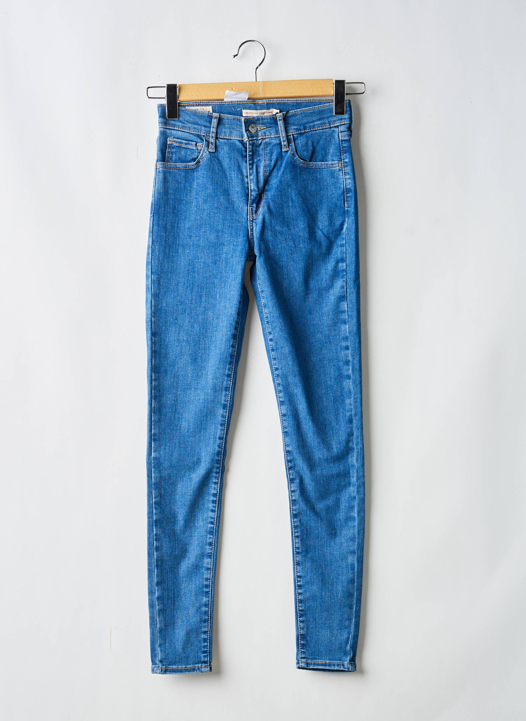 Blugi skinny mărime normală mărime normală albastru LEVI'S femeie