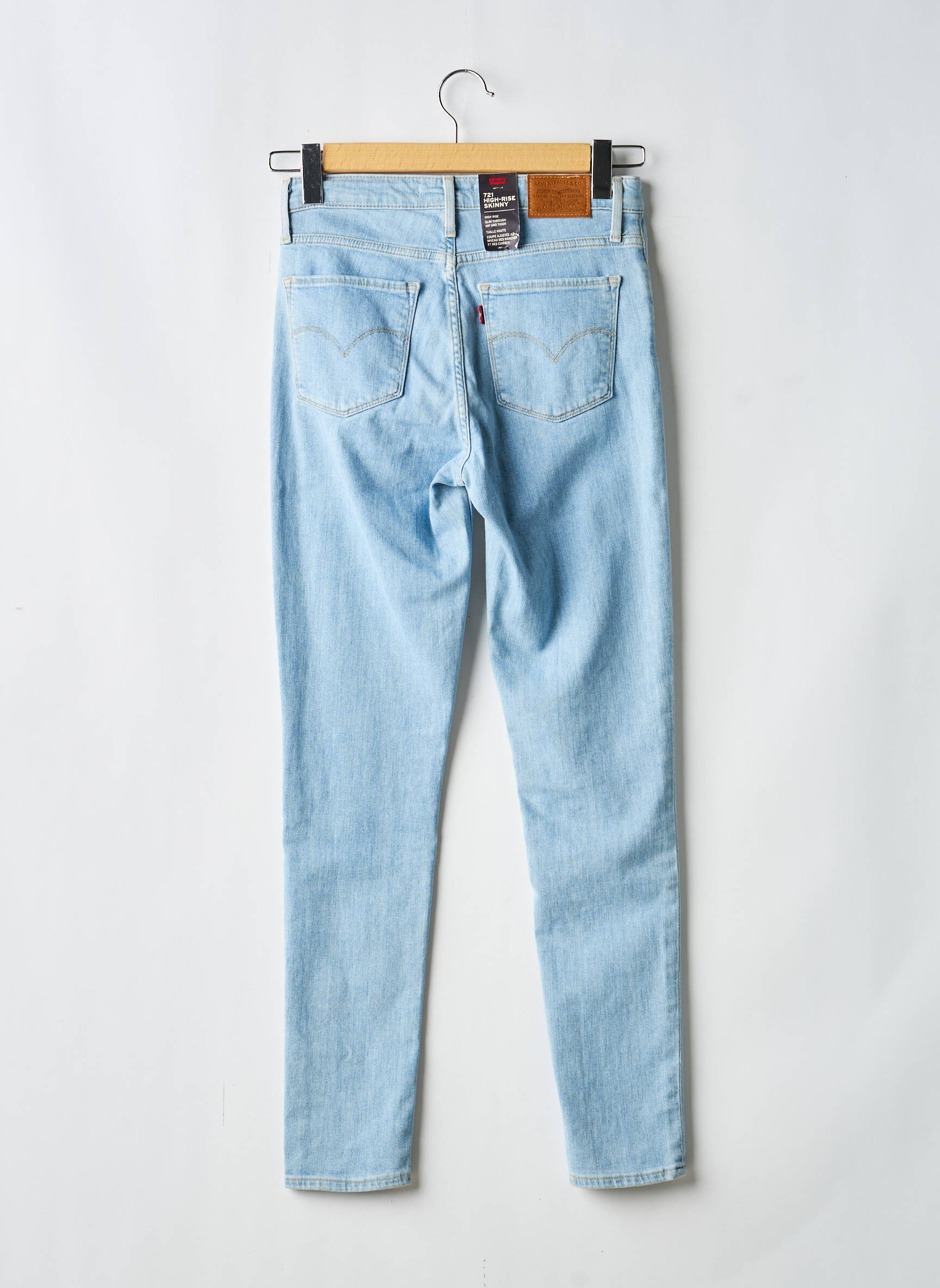 Blugi skinny mărime normală mărime normală albastru LEVI'S femeie
