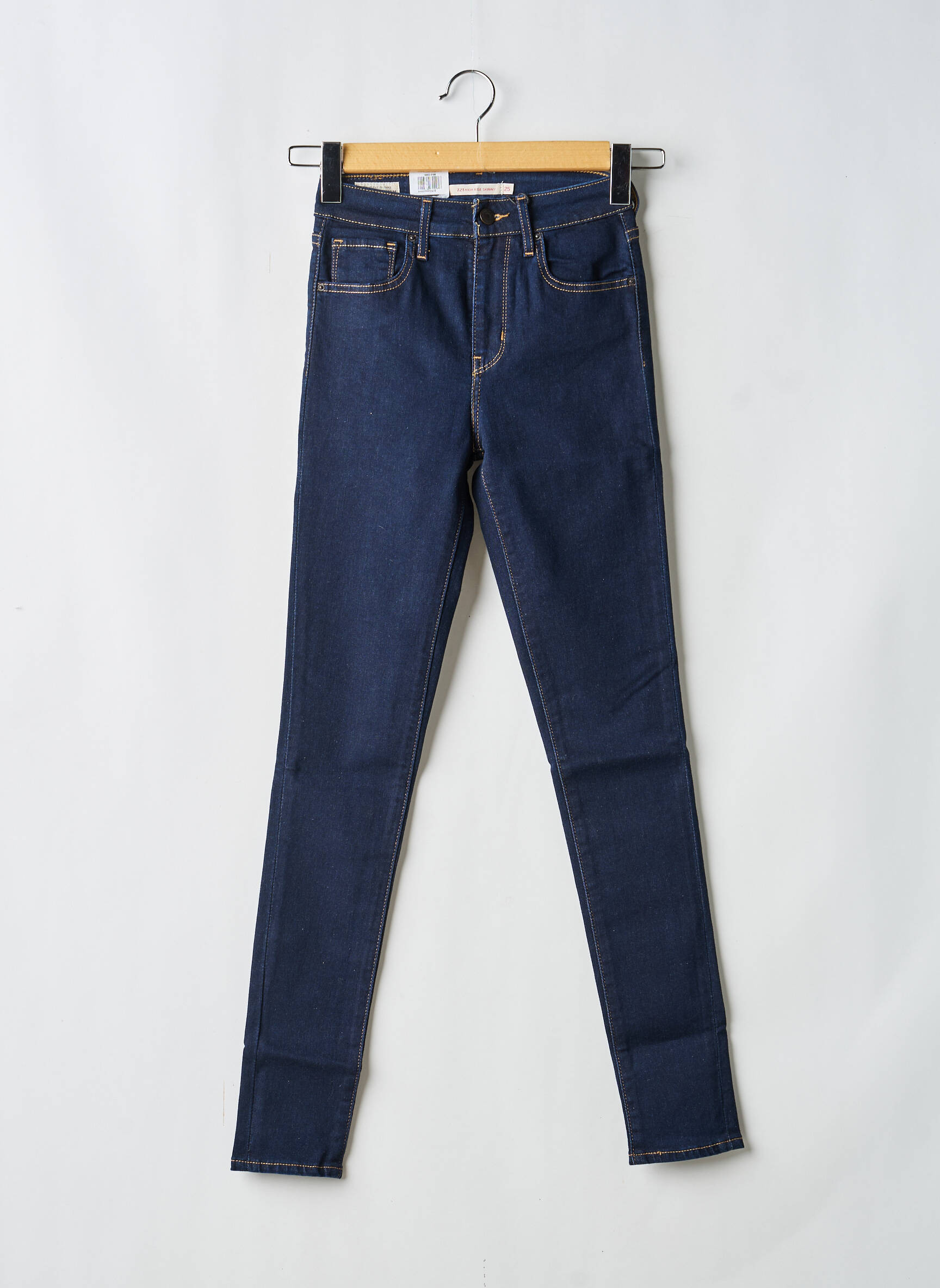 Blugi skinny mărime normală mărime normală albastru LEVI'S femeie
