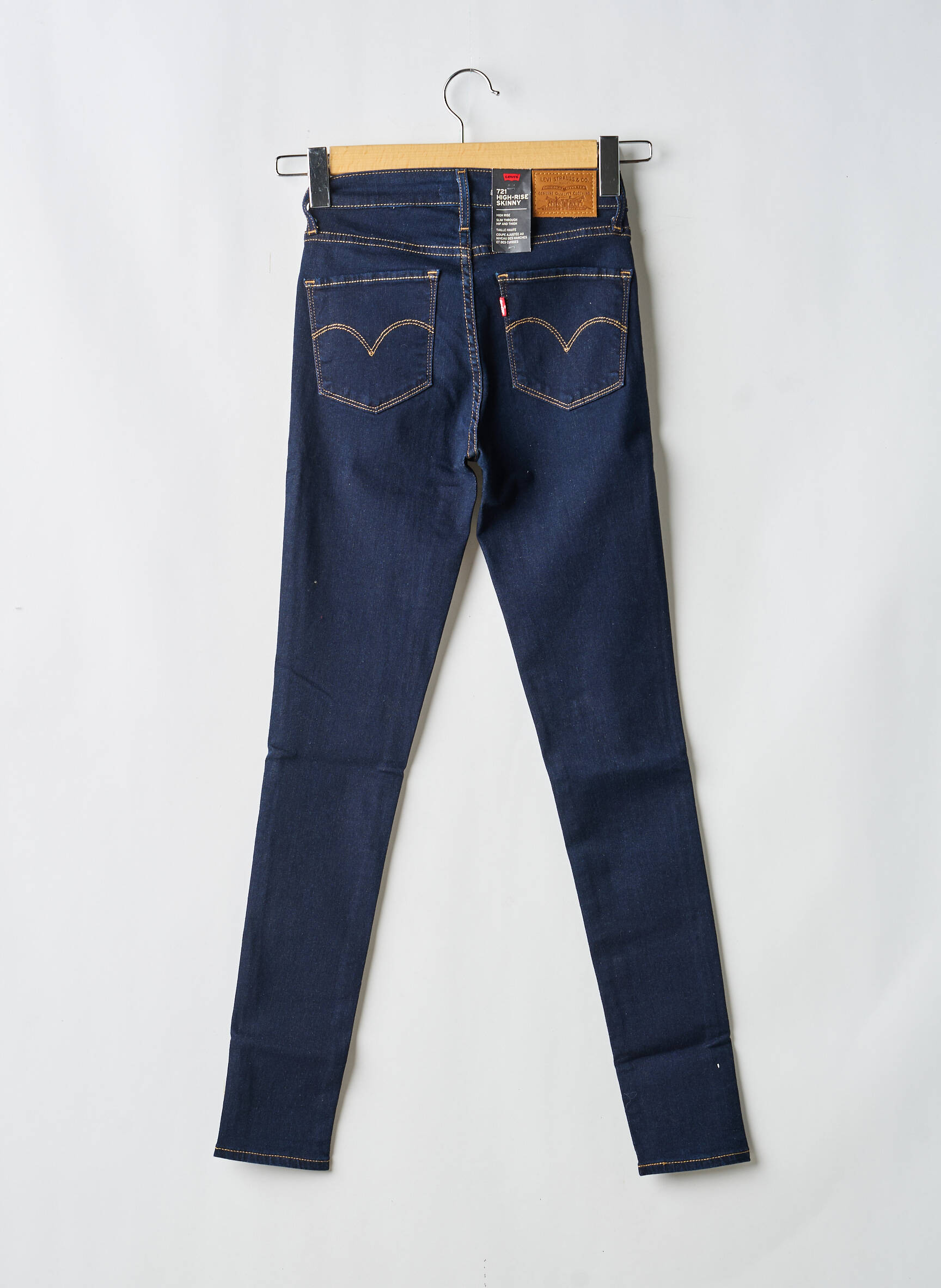 Blugi skinny mărime normală mărime normală albastru LEVI'S femeie