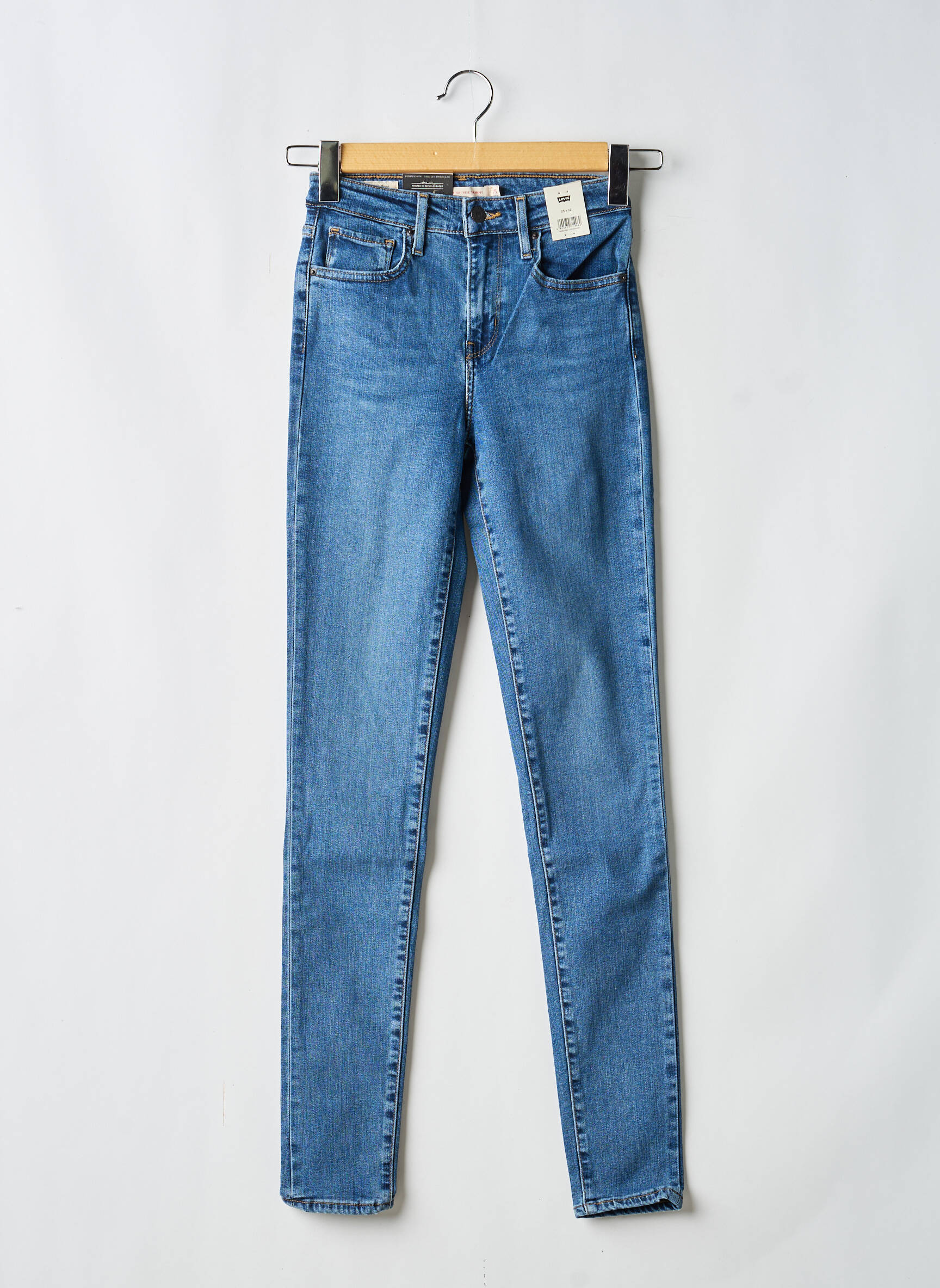 Blugi skinny mărime normală mărime normală albastru LEVI'S femeie
